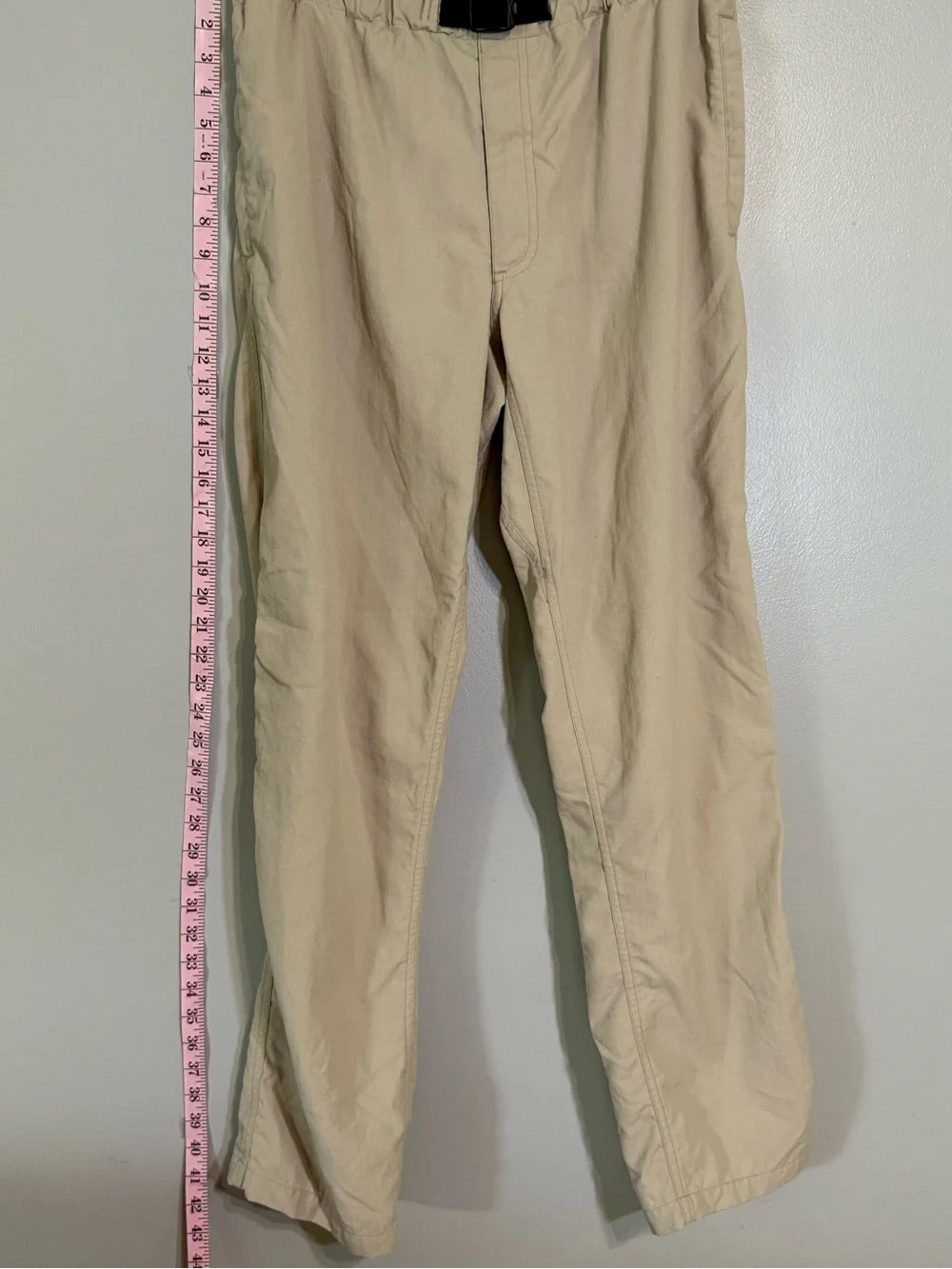 The North Face Men's size Medium Casual Elastic Waist Tan Pants